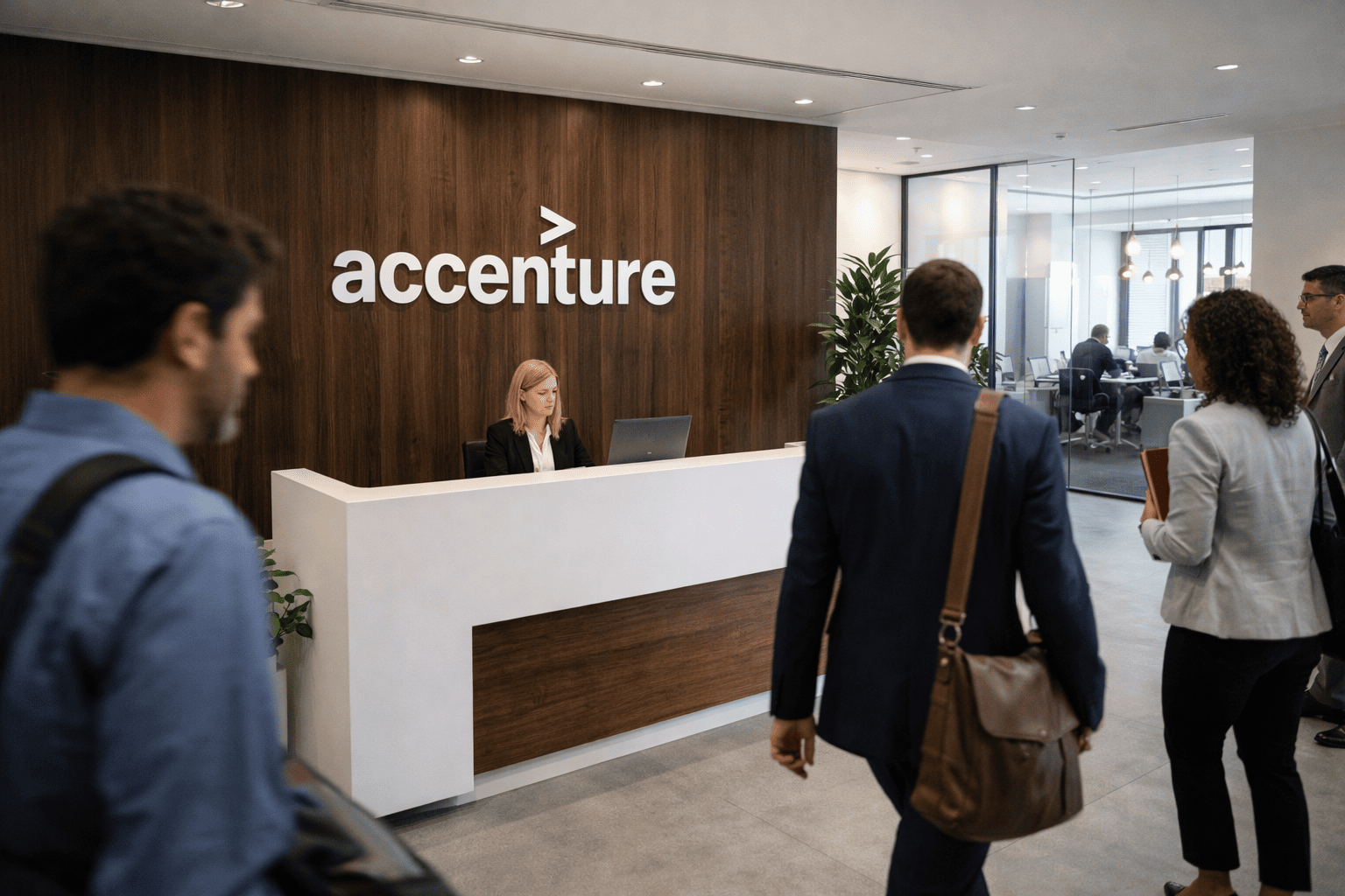 Accenture shares slide 4% as Guggenheim flags weak enterprise demand