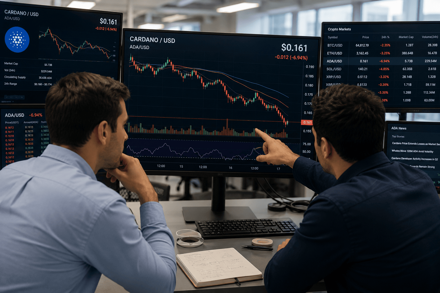 ADA Traders Turn Bearish Despite Cardano's Van Rossem Hard Fork Success