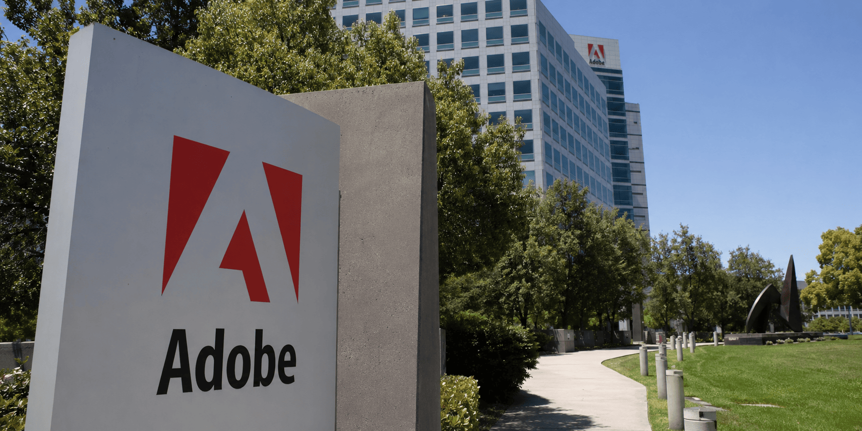 Adobe shares slide 7% as CEO transition and executive departures rattle investors