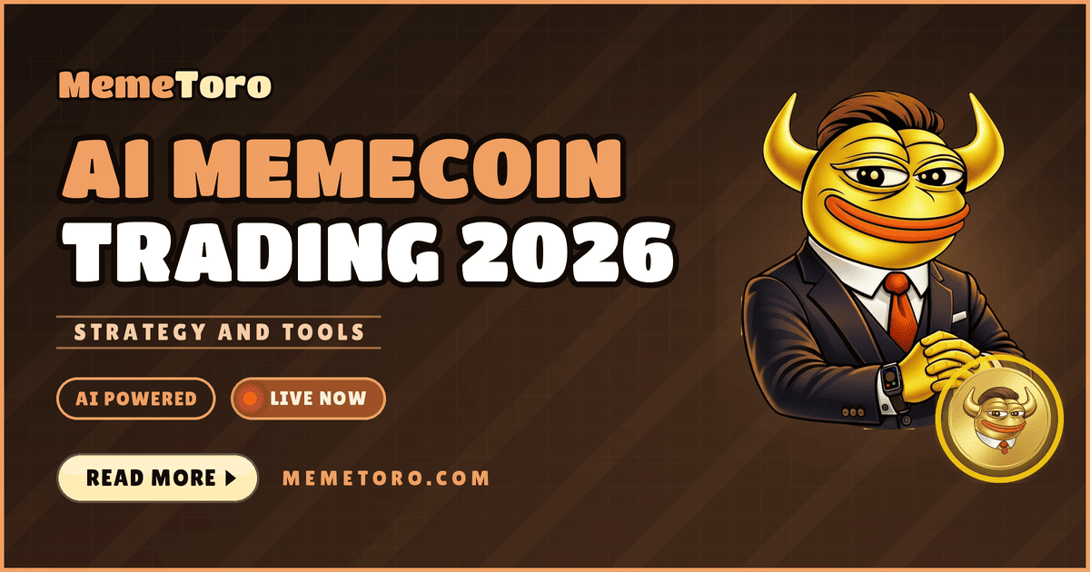 AI memecoin agents vs. traditional bots: MemeToro's hybrid approach
