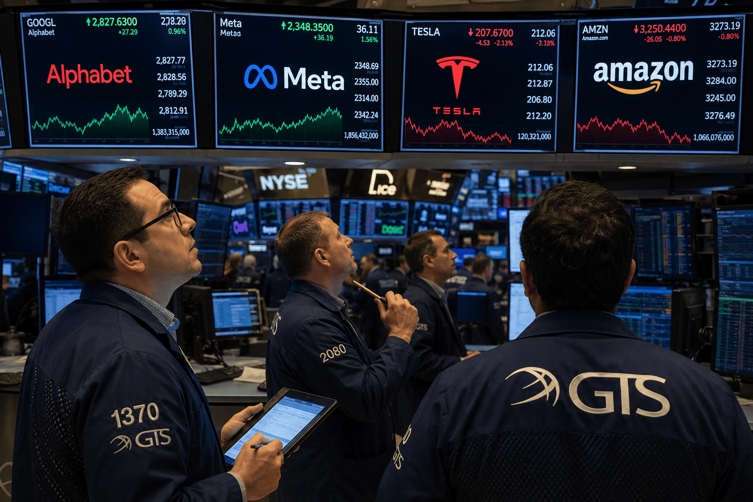 Alphabet and Tesla Earnings Jolt Markets as AI Spending Surge Tests Investor Patience