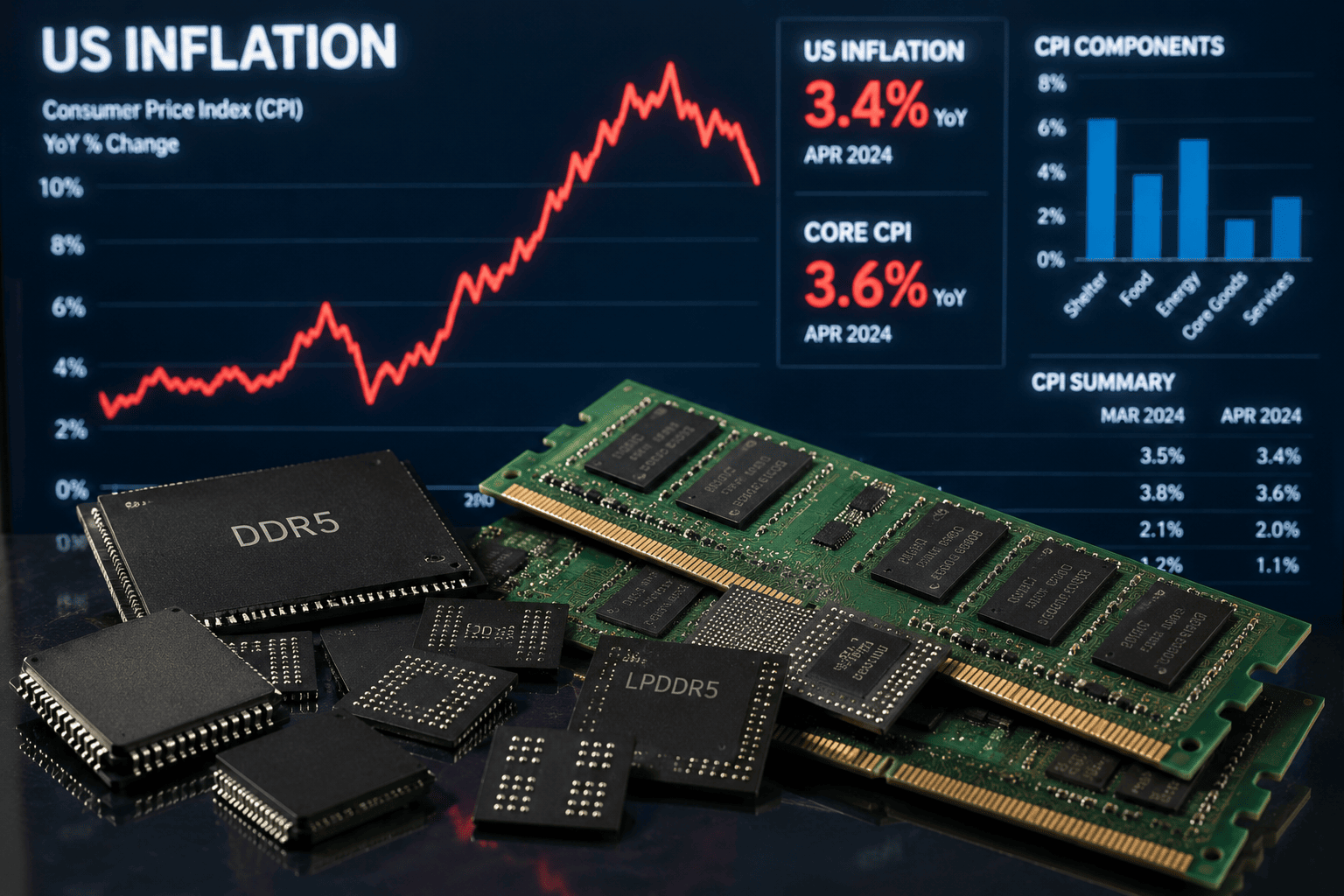 Apple, Microsoft Hike Prices on Memory Costs; AI Inflation Fears Mount