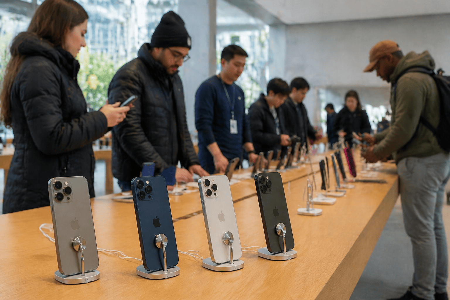 Apple's Five-iPhone Blitz Tests Premium Valuation Amid Rising Memory Costs