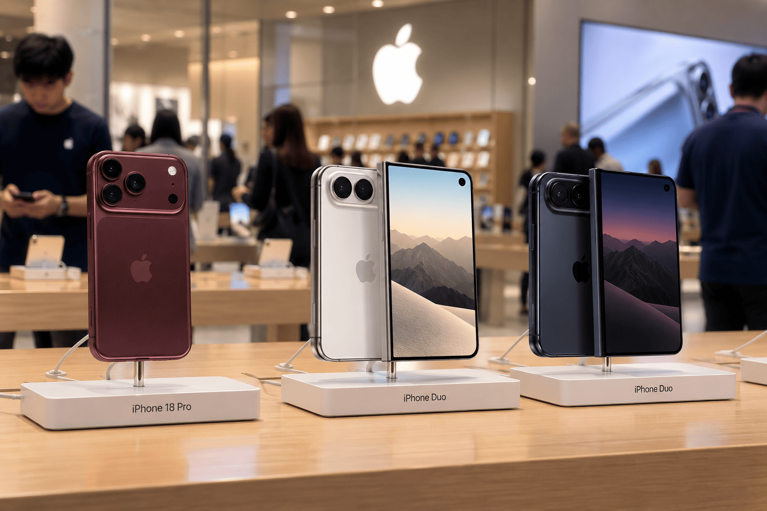 Apple shares slip 1% as iPhone 18 lead times lag, analysts weigh foldable upside