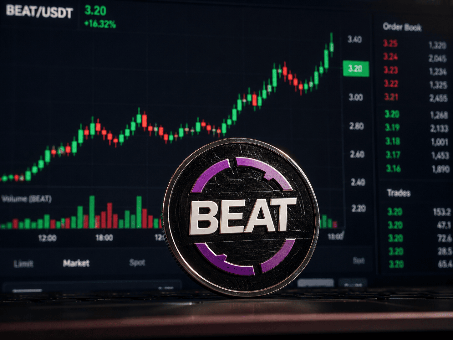 BEAT Surges 16% as Whale Withdrawals Drain Exchange Supply, Token Burns Tighten Float