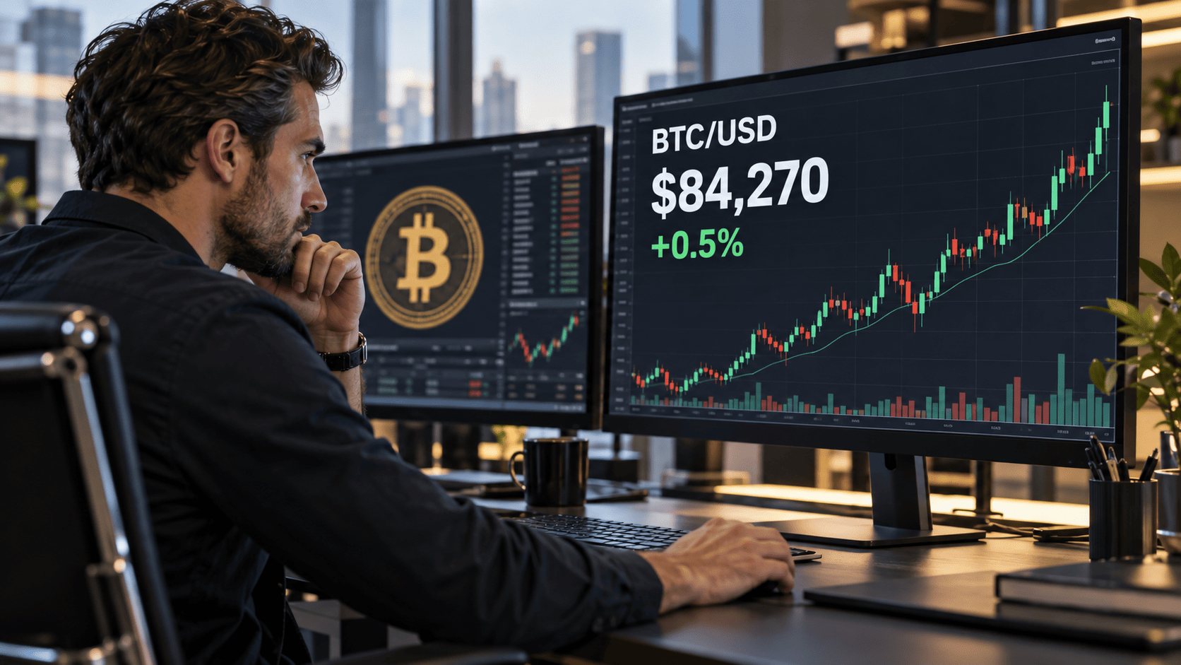 Bitcoin Dips Below $84K Despite ETF Inflows; $76K Support in Focus