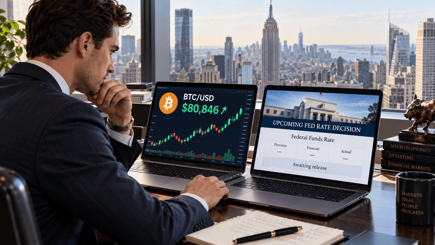 Bitcoin Holds Above $80K as Tech Earnings and Fed Guidance Loom