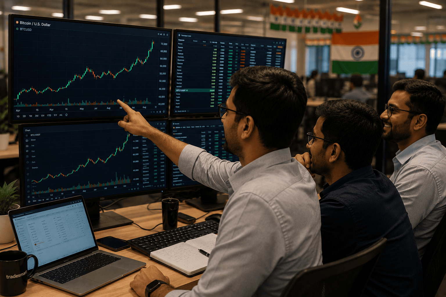Bitcoin's surge to $79K drives record trading volumes on Indian exchanges