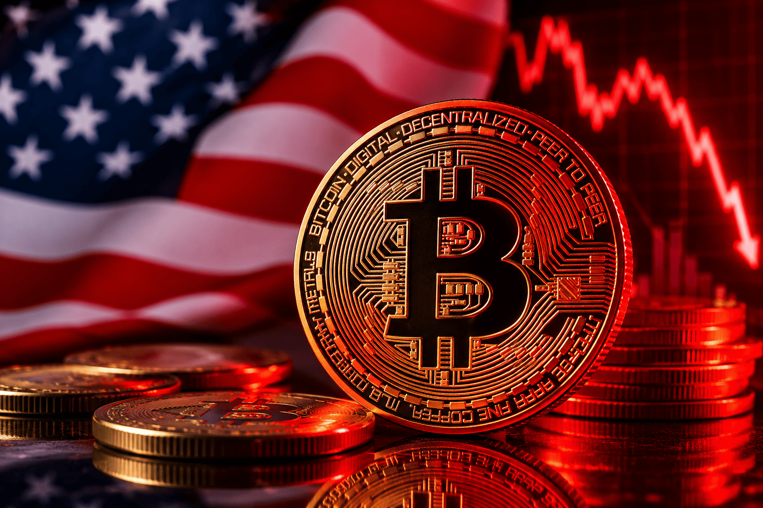 Bitcoin Slips Below $64K as Fed Rate Hike Projections Weigh on Crypto Sentiment