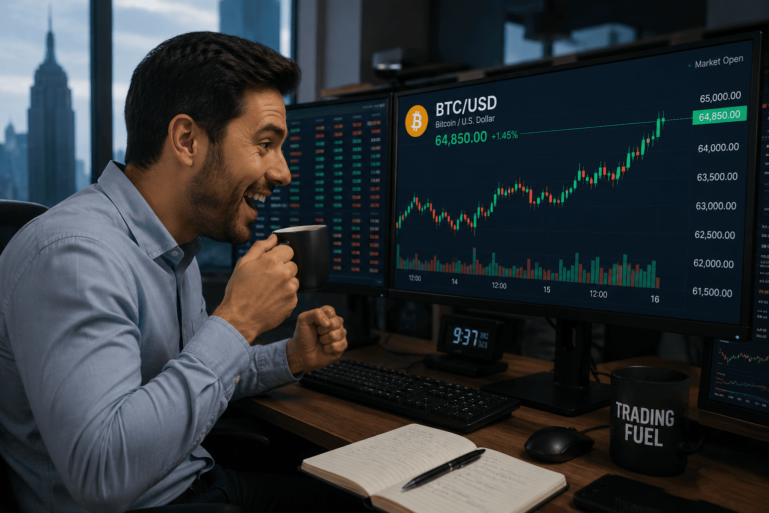 Bitcoin Surges Past $64K as Cooling CPI Fuels Fed Pivot Hopes