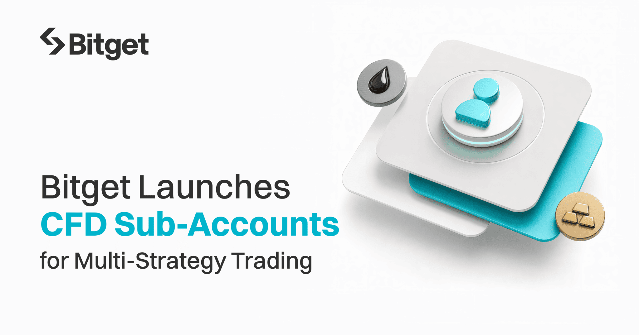 Bitget adds CFD sub-accounts for multi-strategy trading