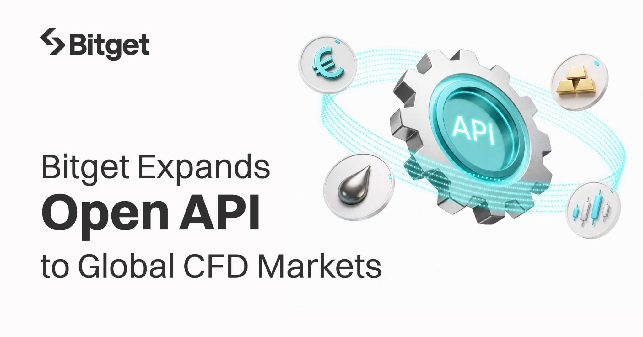 Bitget opens CFD trading via API, uniting crypto and traditional markets