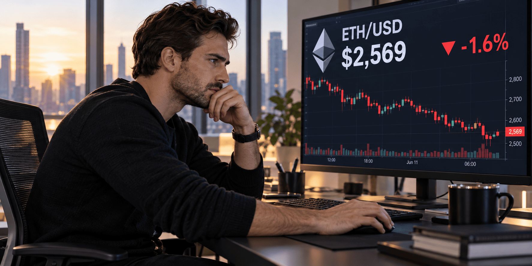 BitMine Nears 5% ETH Goal as Ethereum Faces $2,548 Support Test