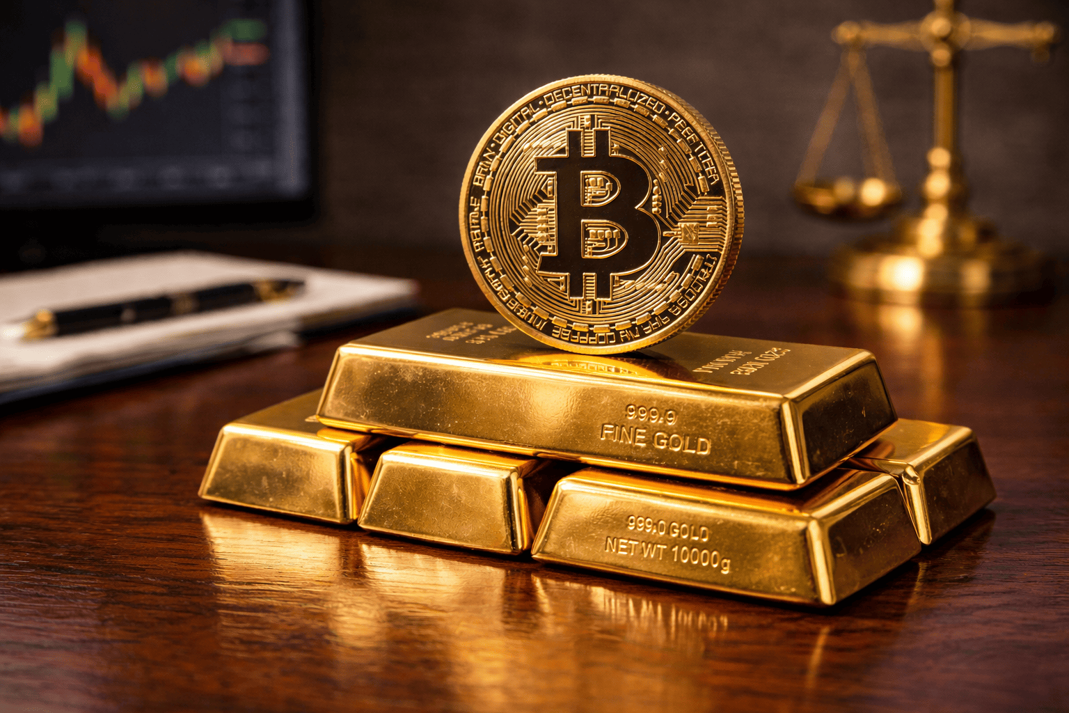 Bitwise CIO: Bitcoin's Dual Role as Currency and Store of Value Could Eclipse Gold Market