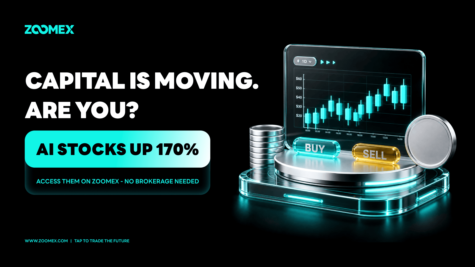 Capital Rotates from Crypto to AI: Zoomex Traders Access Both Markets in One Account