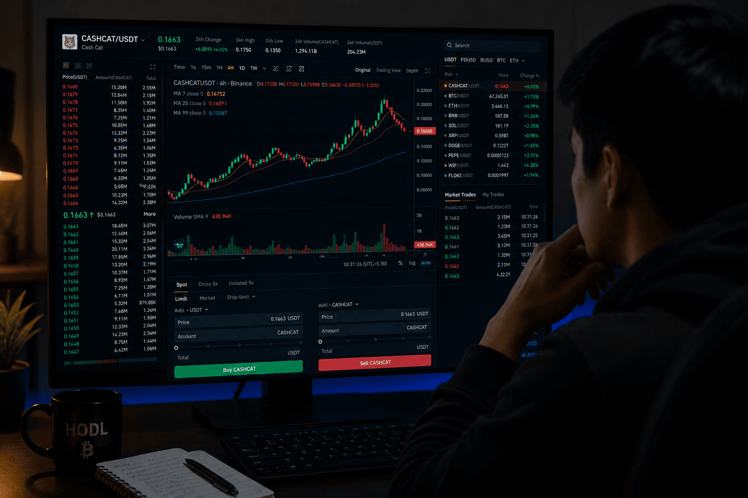 CASHCAT Surges 2,300% as Whale Accumulation and Leverage Trading Fuel Meme Coin Rally