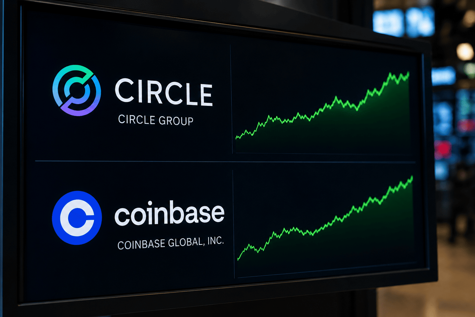 Coinbase, Circle Rise as Analysts Flag Bitcoin-Linked Recovery Potential