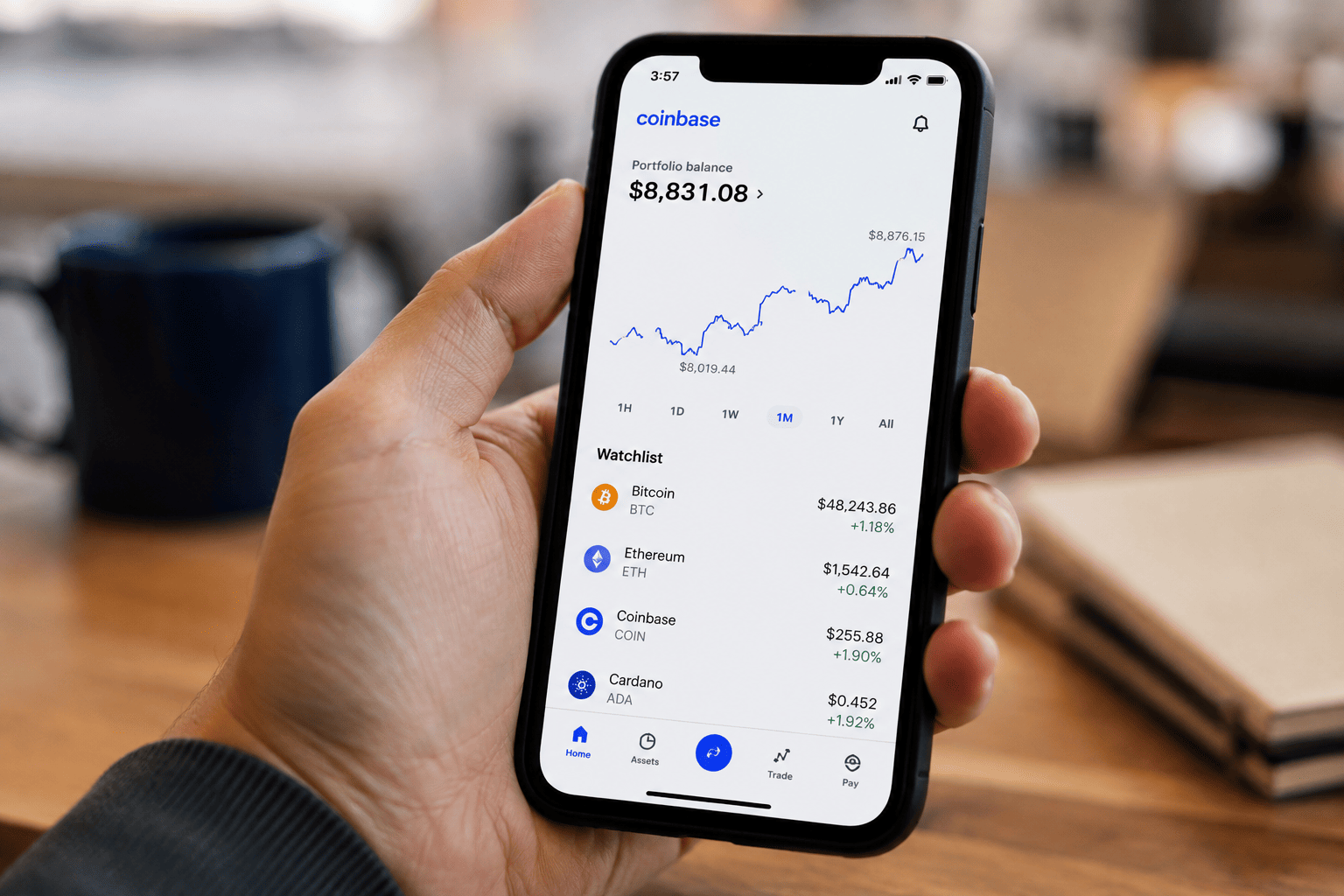 Coinbase stock jumps 8% as Trump backs CLARITY Act, crypto rally builds