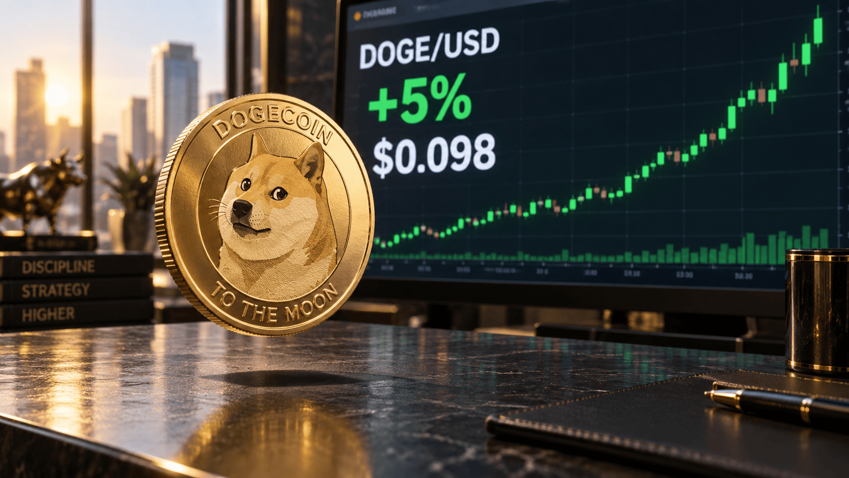 Dogecoin Nears $0.10 as ETF Inflows Triple, Technicals Improve