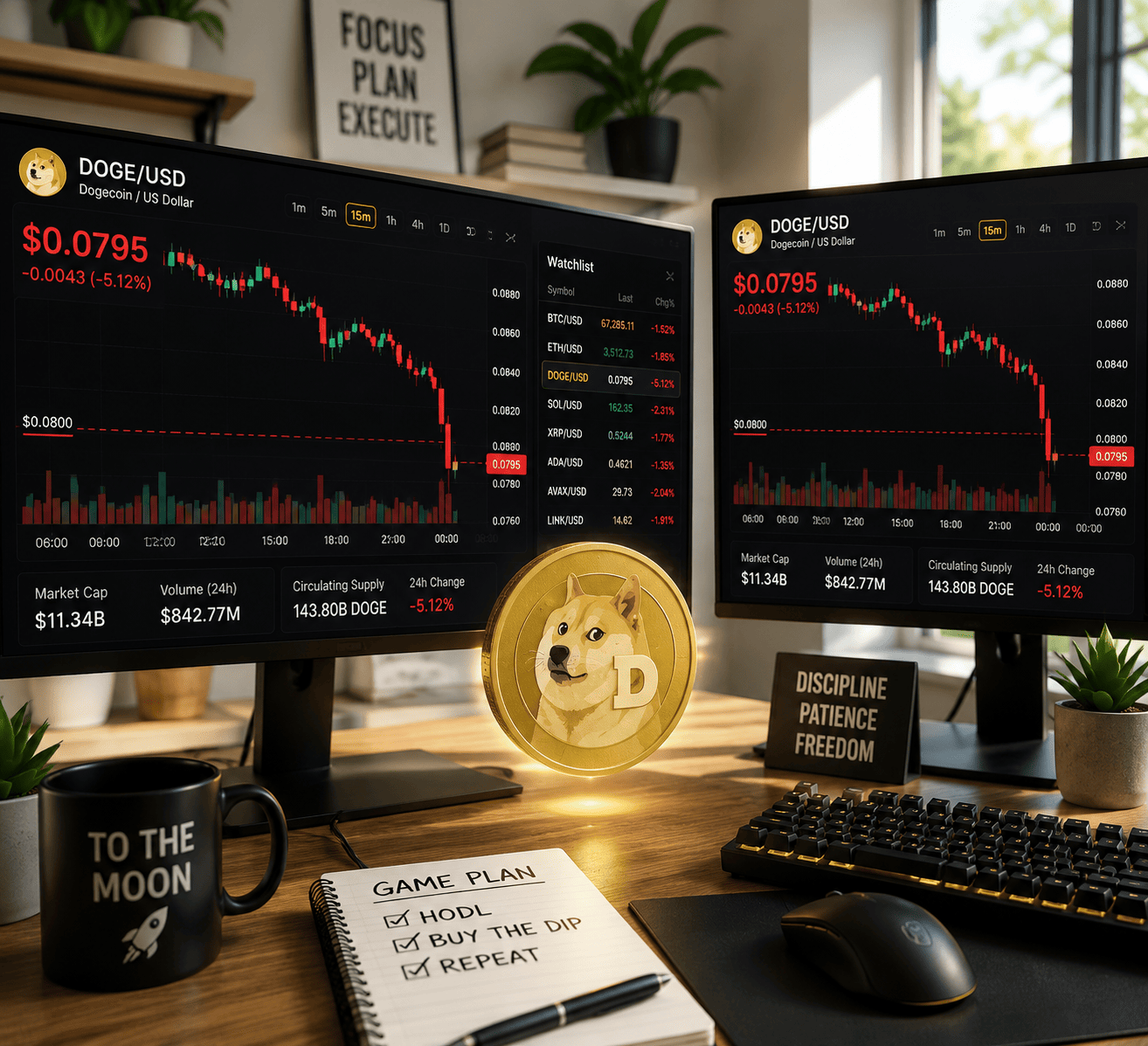 Dogecoin Nears Critical $0.0776 Support as Retail Demand Fades and Selloff Intensifies