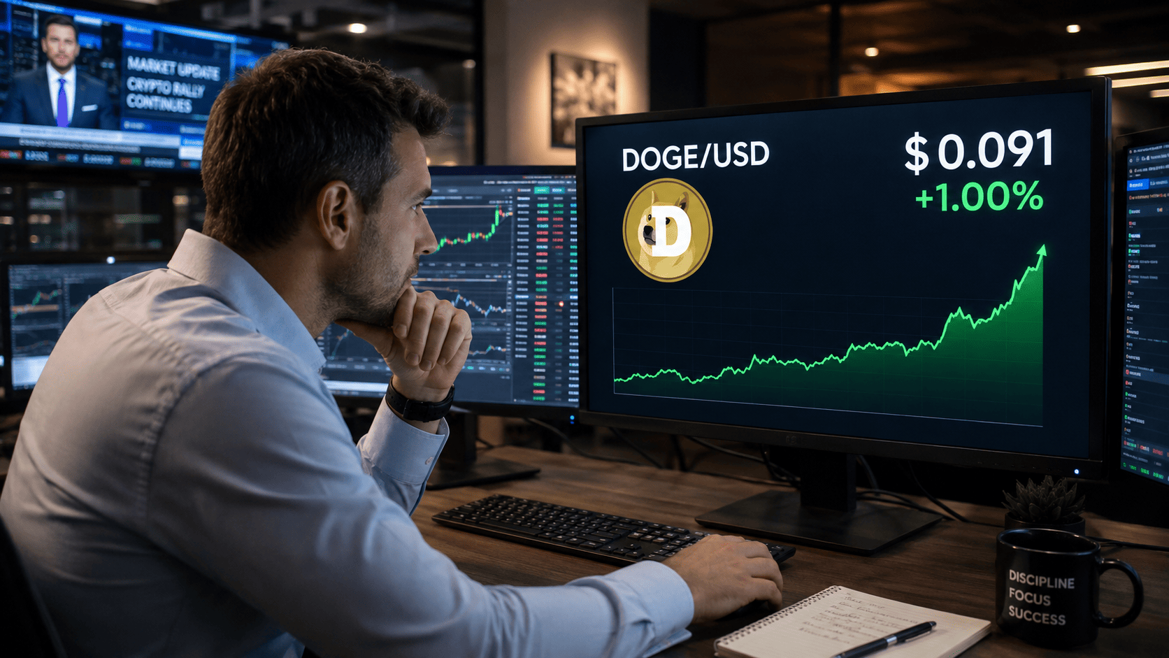 Dogecoin's 34% surge faces key test at $0.094 as whales take profits