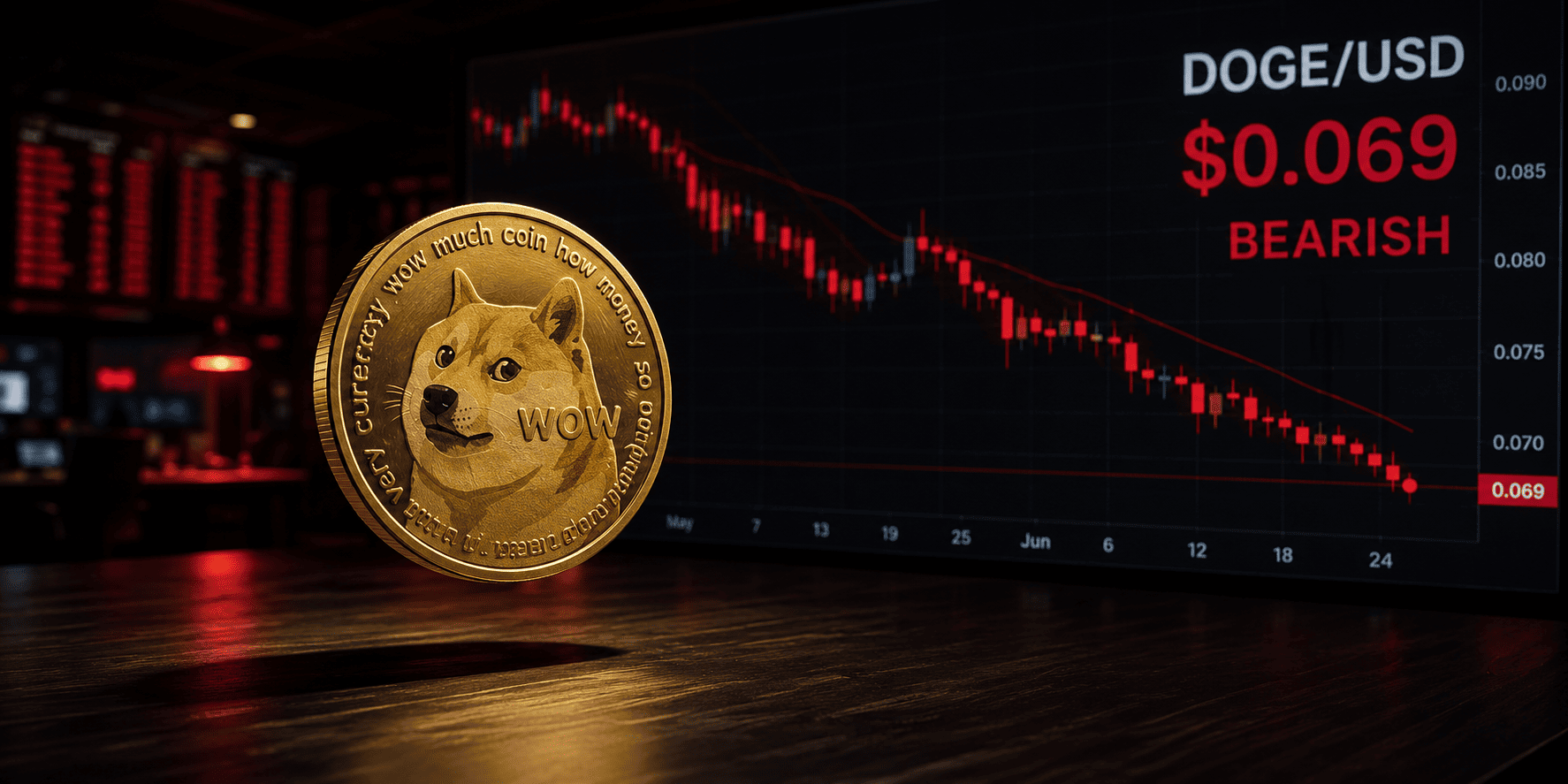 Dogecoin Whales Boost Holdings 0.32% in Days as DOGE Eyes $0.07