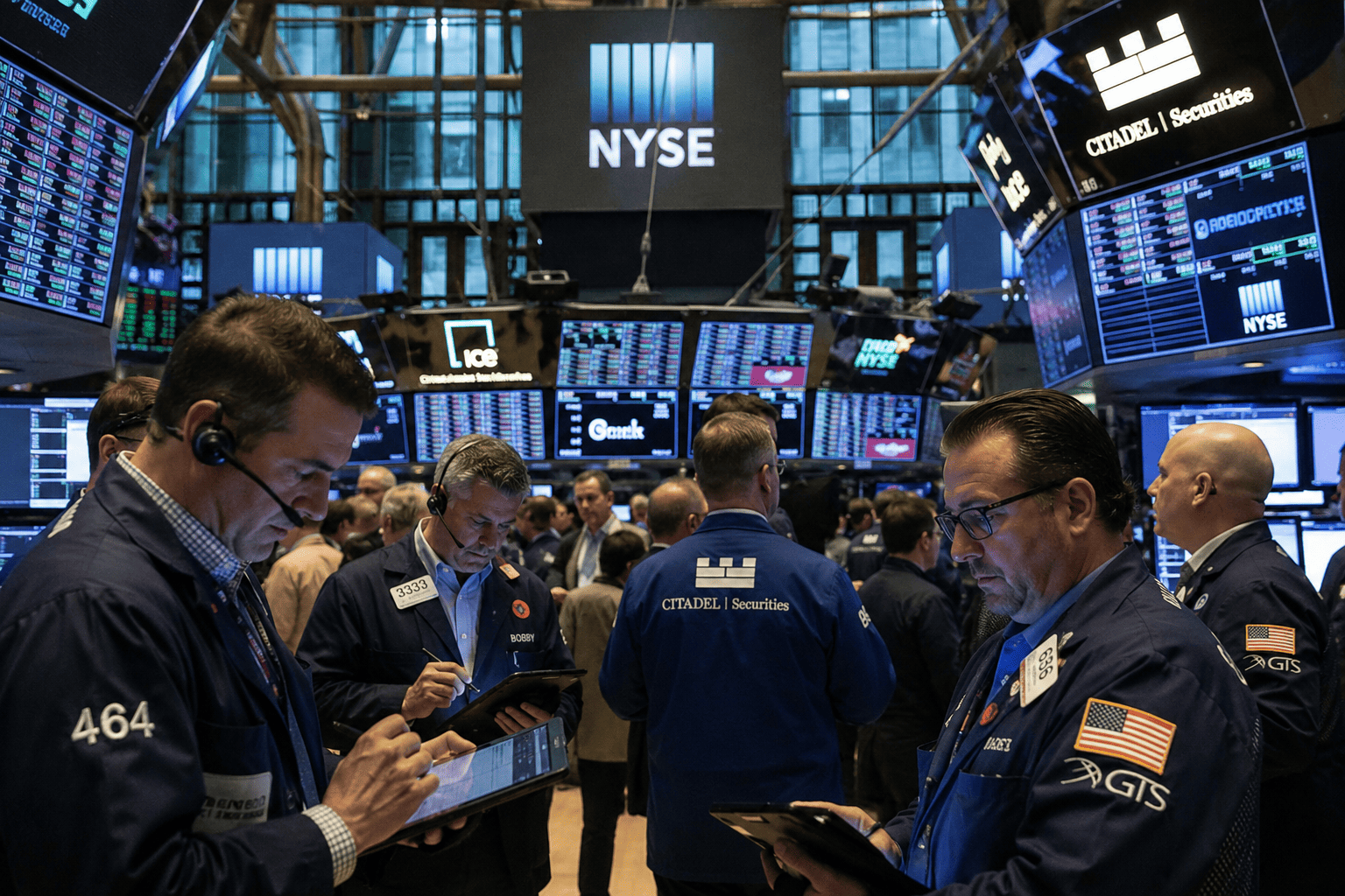 Dow ekes out gains as Intel disappoints despite earnings beat; Nasdaq slips