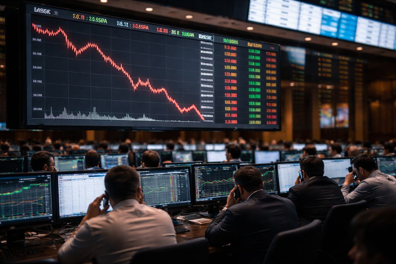Dow Futures Drop 154 Points as Big Tech Earnings and Oil Surge Rattle Markets