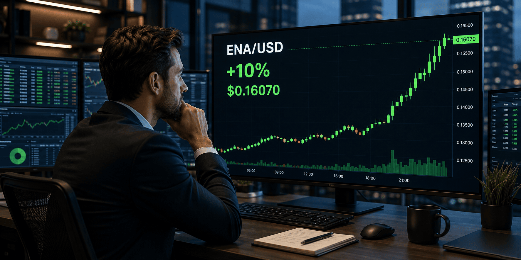 ENA jumps 10% as Ethena removes investor unlock overhang