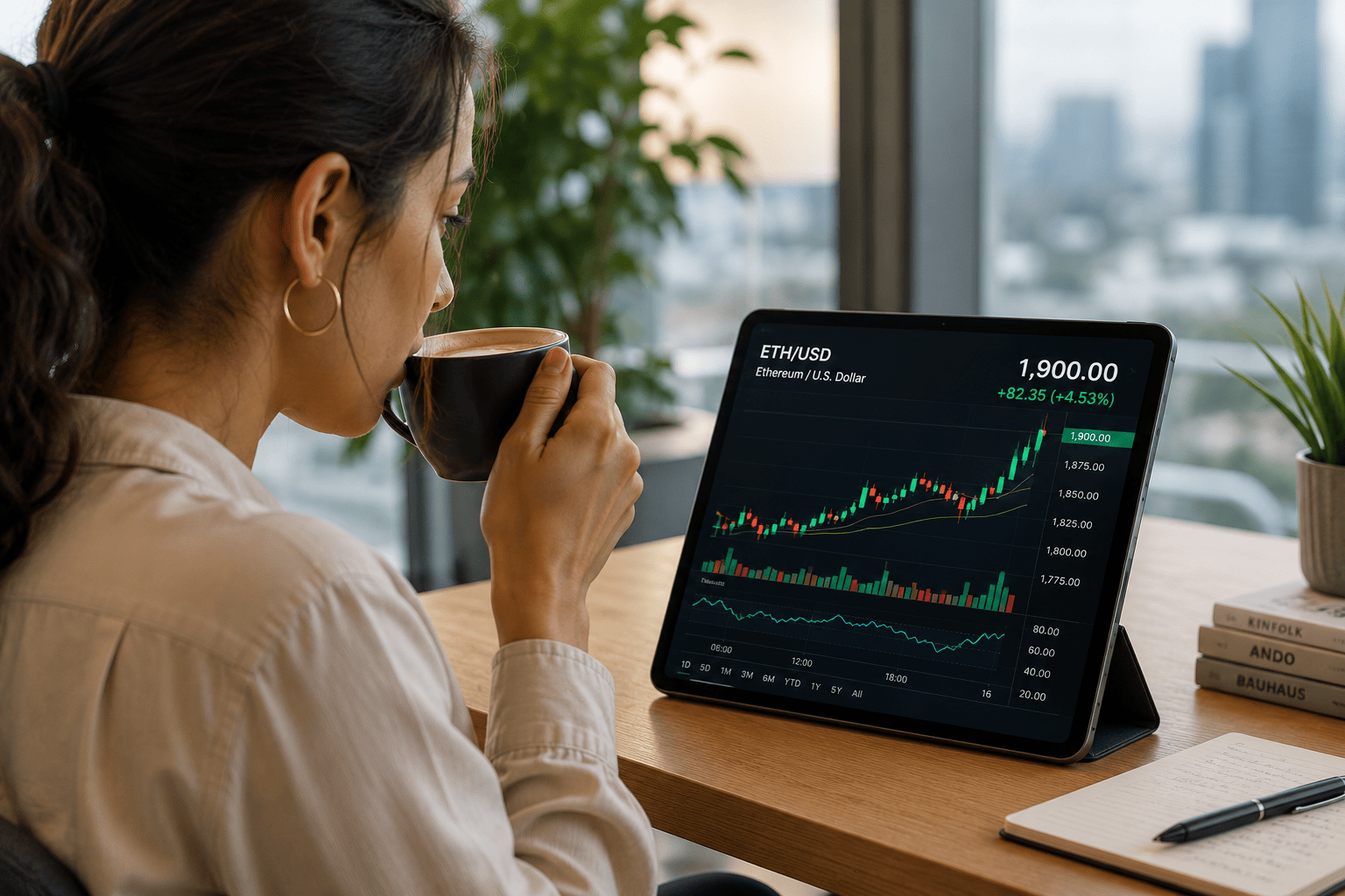Ethereum Breaks $1,900 as BitMine Slows ETH Buys; Staking Revenue Hits $247M