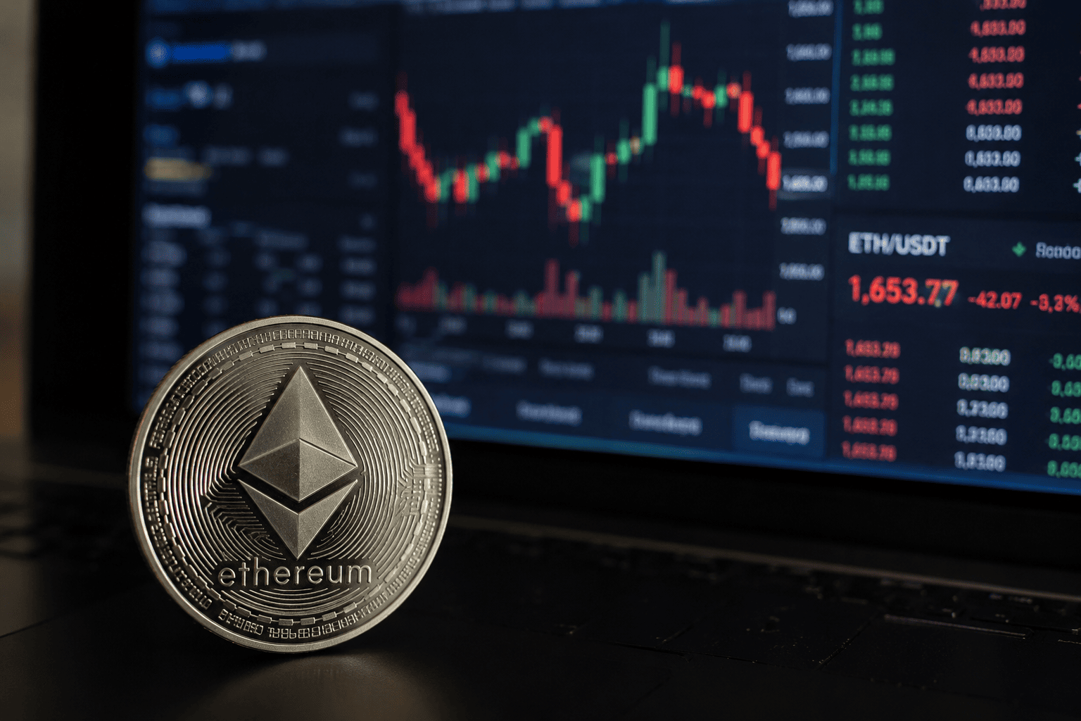 Ethereum Rebounds 6% From Lows, Faces Key Test at $1,750-$1,800 Resistance