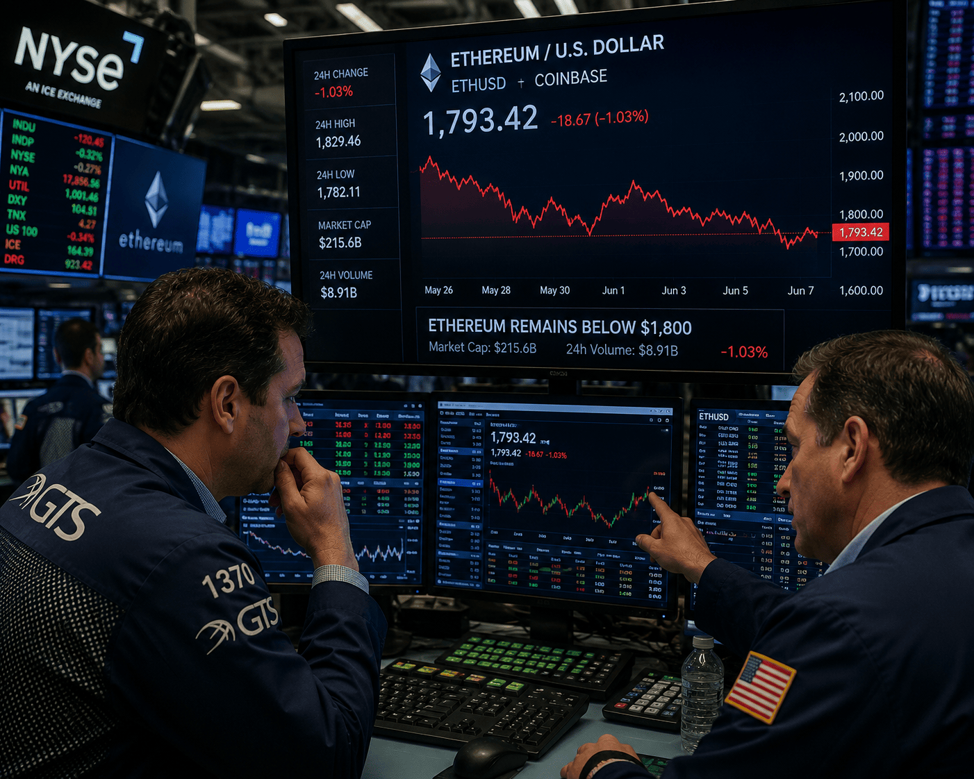 Ethereum's 10% Rally Faces $1,800 Resistance: Can Bulls Break Through?