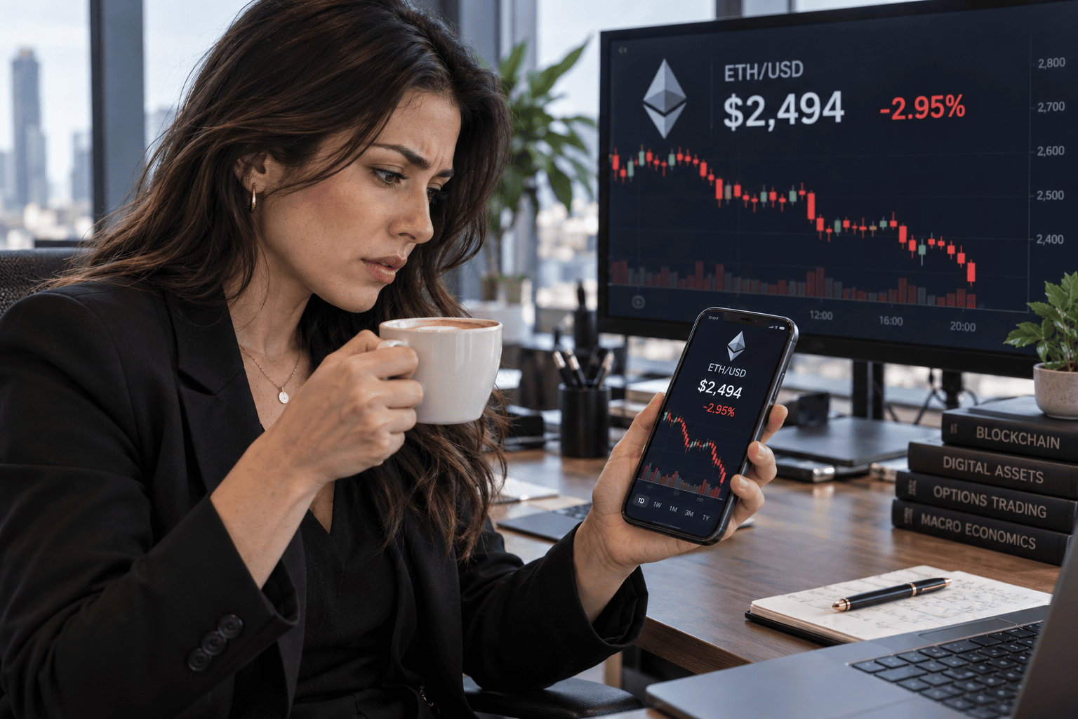 Ethereum's Slide Below $2,500: Key Support Levels and Market Signals