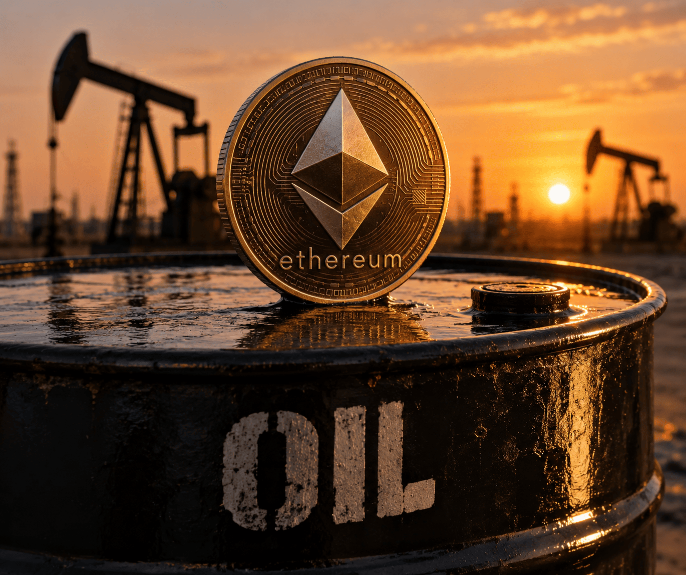 Ethereum tests $2,400 as oil tops $105 and yields climb