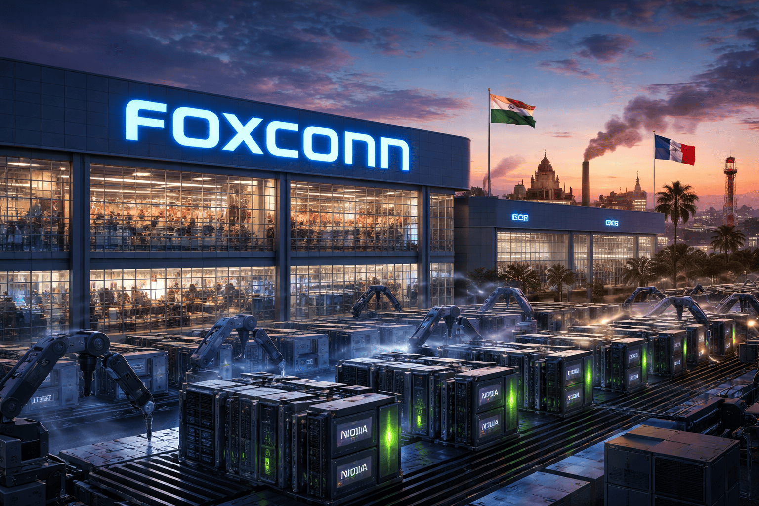 Foxconn Eyes Deeper OpenAI Ties, Rejects AI Bubble Fears