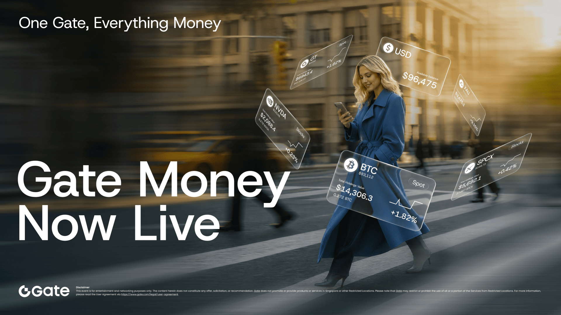 Gate Money Launches: Unified Platform for Crypto, Stocks, and Payments