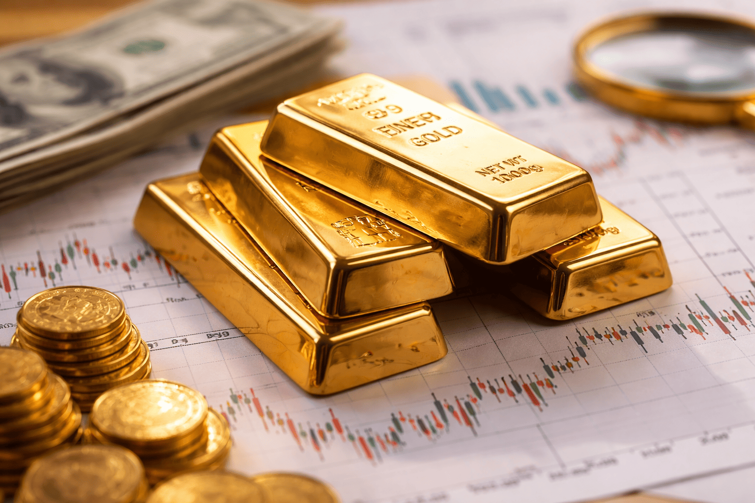 Gold Dips 0.7% as Oil-Driven Inflation Fears Bolster Fed Rate Hike Bets