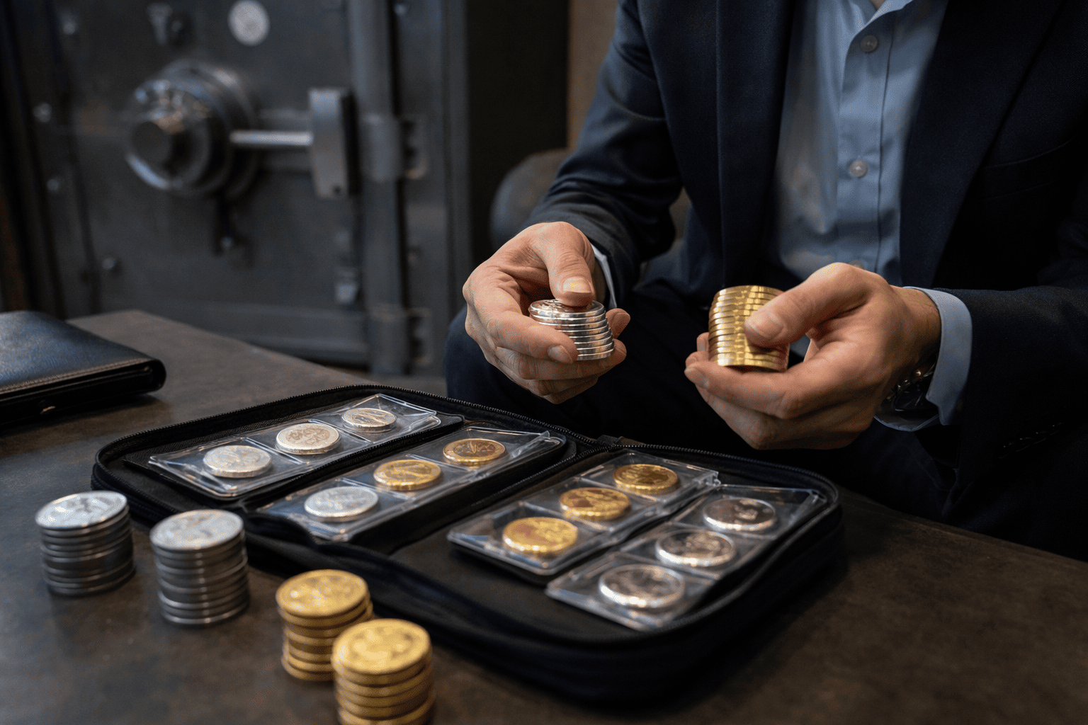 Gold Edges Up as Silver Slips Below $61; Oil Rebound Caps Gains