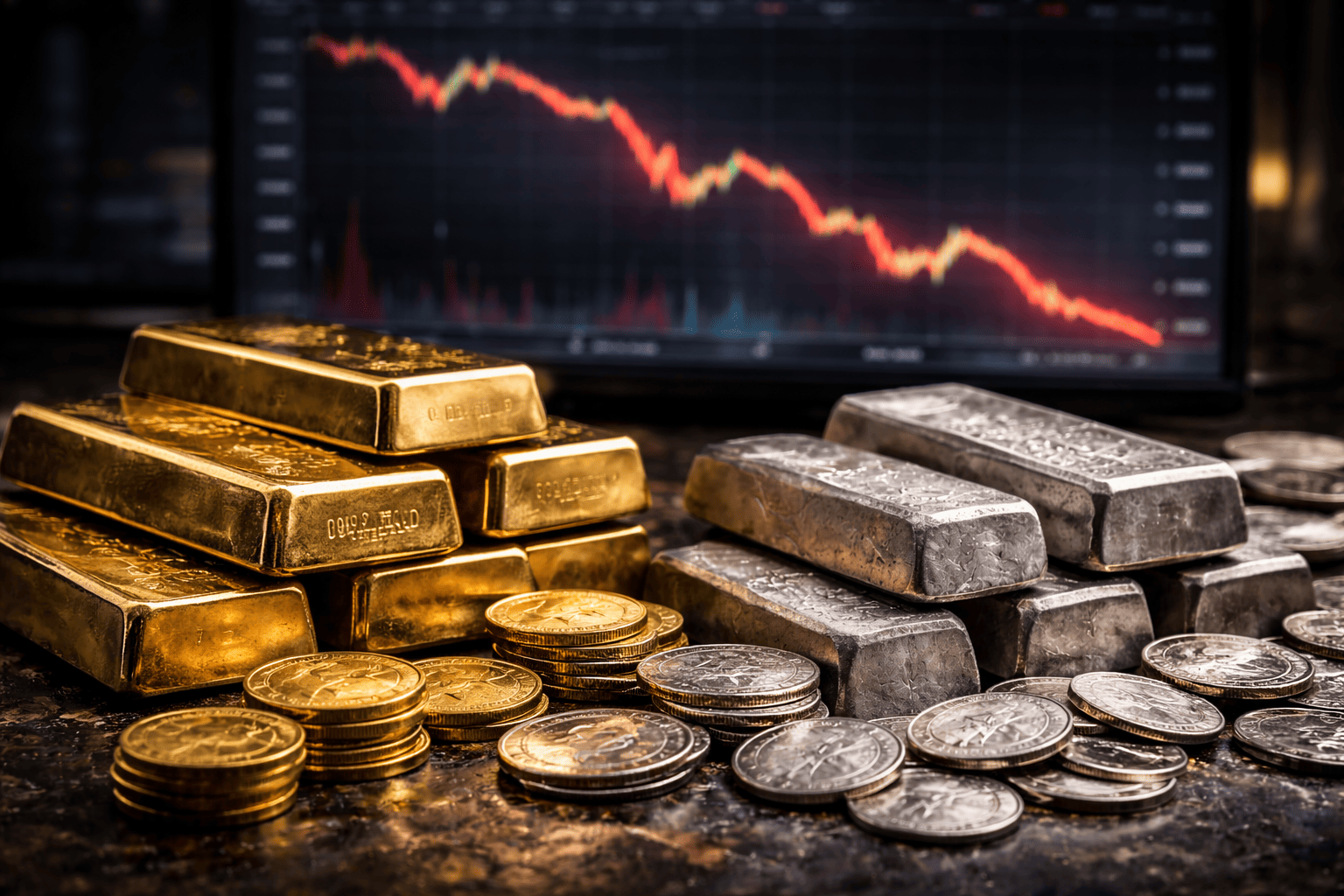 Gold Falls 1% as US-Iran Ceasefire Falters, Dollar Gains Safe-Haven Bid