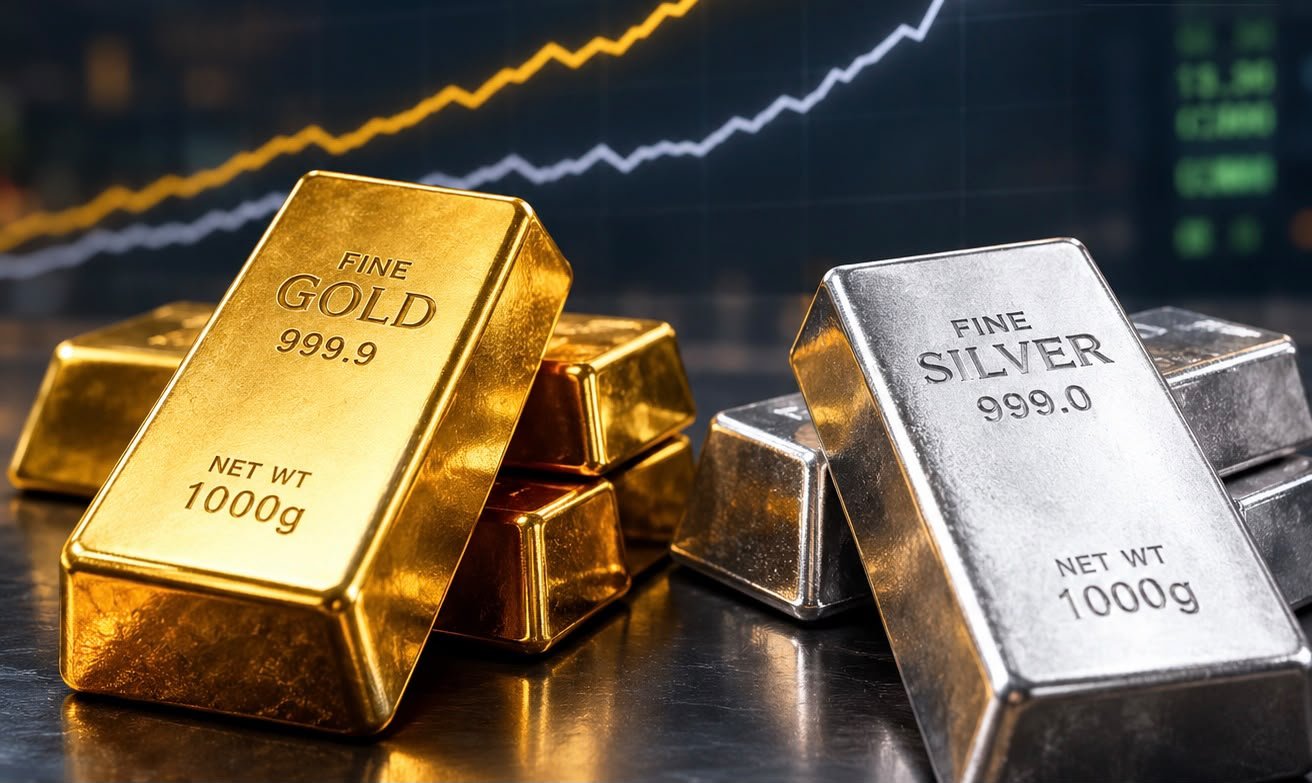 Gold Holds Gains as Oil Retreats Below $100, Yields Ease; December Hike Still Possible