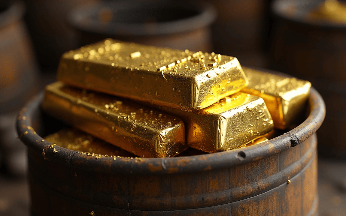 Gold Surges to Two-Month Peak as Rate Bets Shift, $5,000 Target in Focus