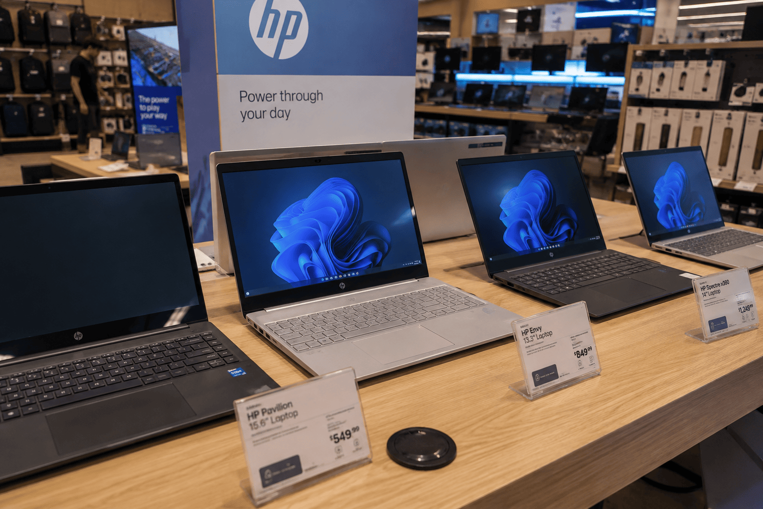 HP shares slide 5% as memory costs squeeze PC margins, demand weakens