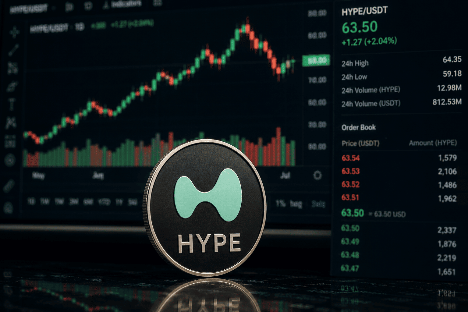 HYPE Bounces from $59 Support, but Weak Leverage Caps Bullish Momentum