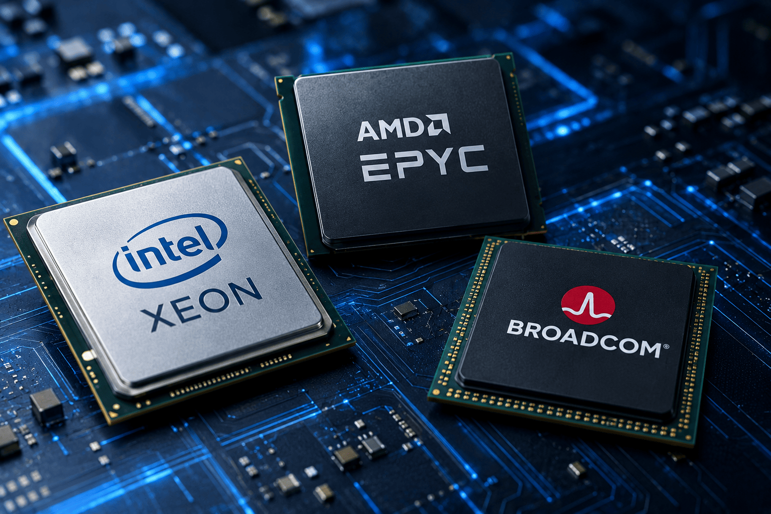 Intel's 28% Plunge Drags AMD, Broadcom as AI Spending Fears Mount