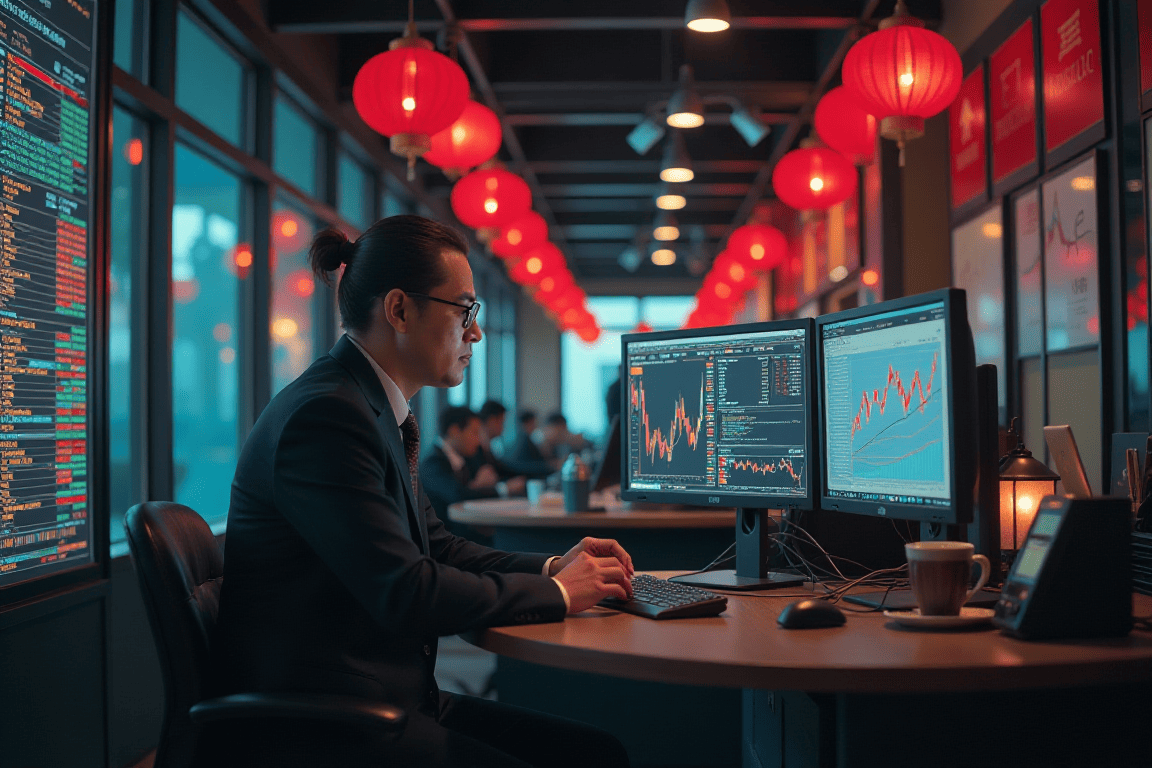 Korea's AI chip stocks swing wildly as leverage amplifies market moves