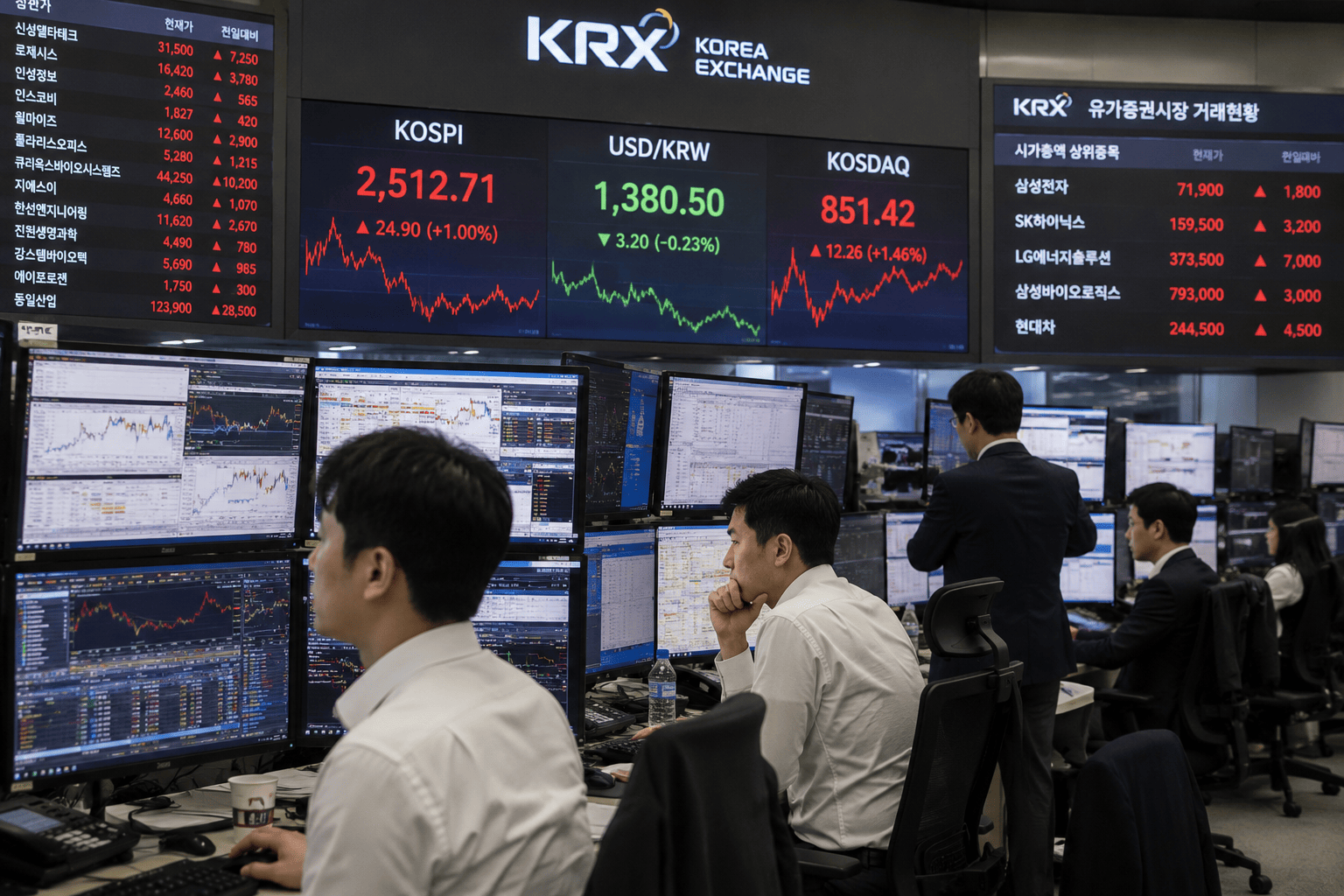 KOSPI Posts 6% Weekly Drop as Retail Frenzy and Leveraged ETFs Fuel Meme-Like Volatility