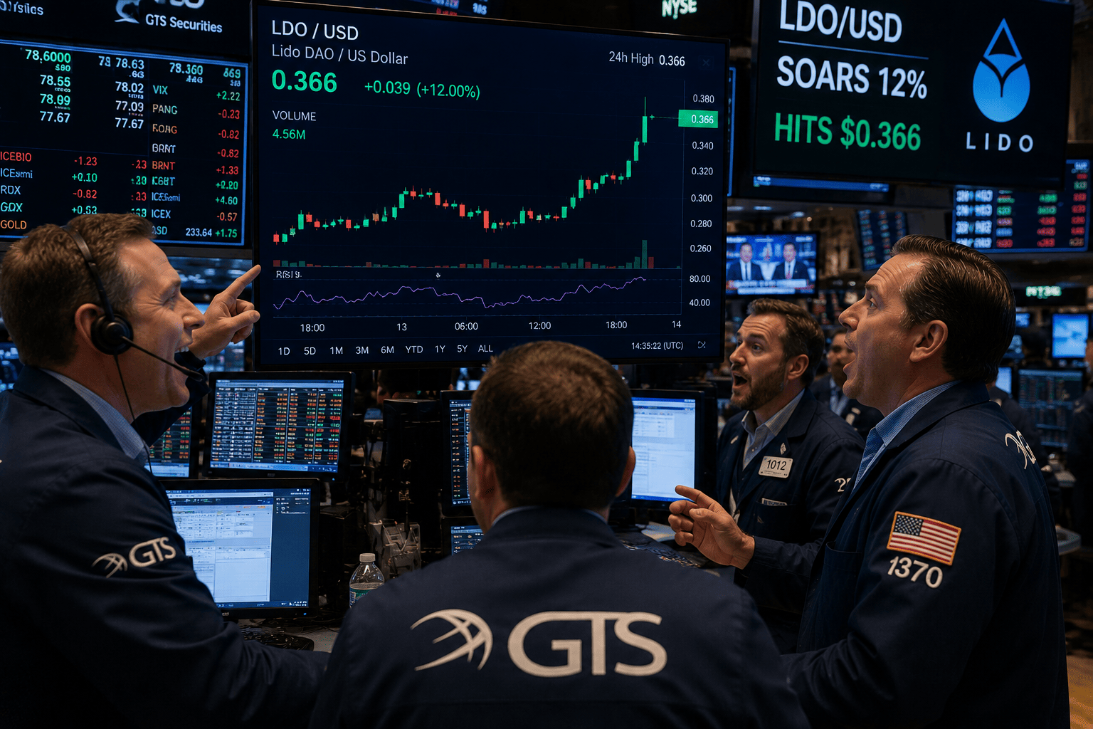Lido DAO Surges 12% as Governance Votes Drive LDO Demand and Open Interest Spikes