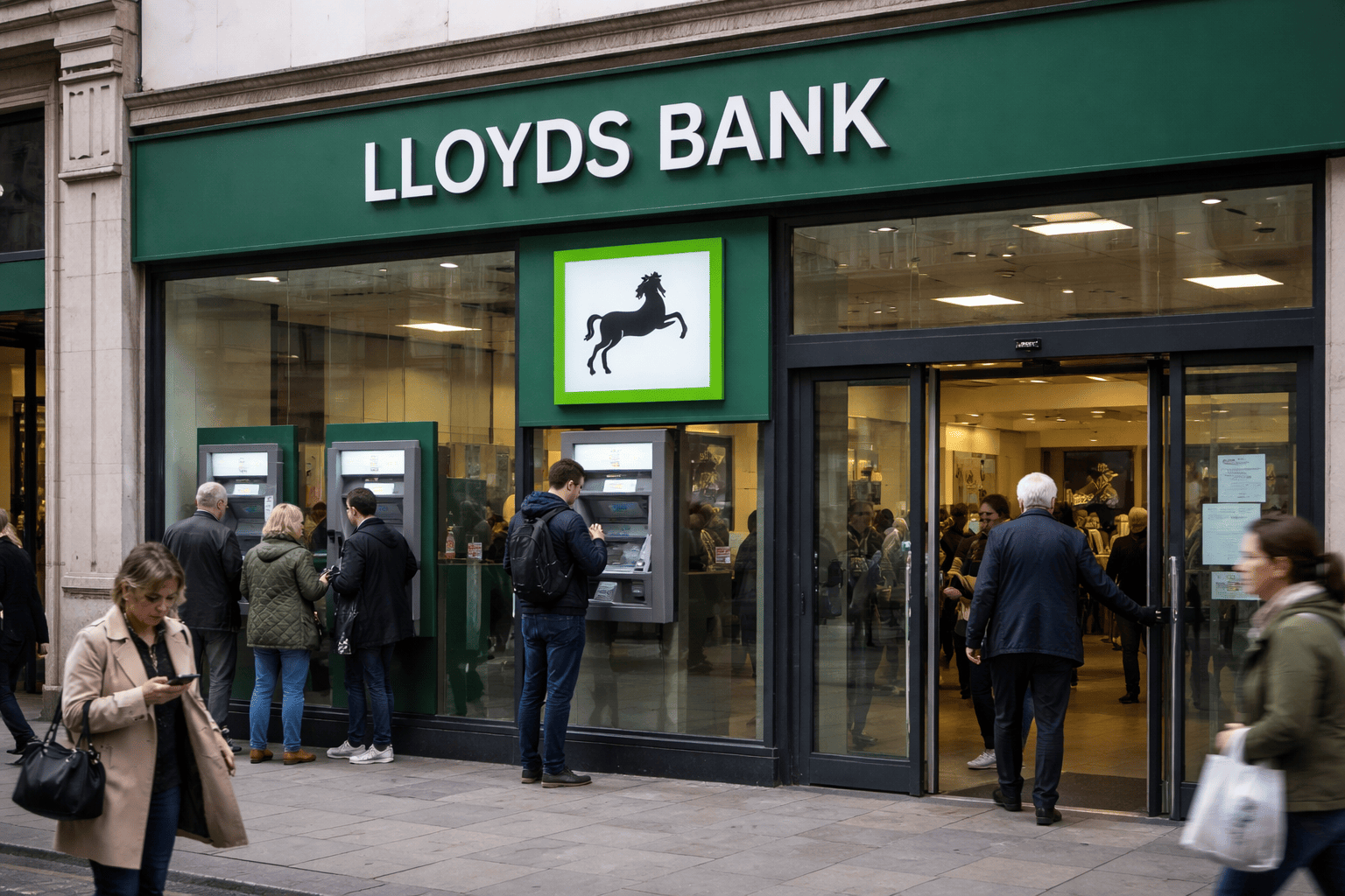 Lloyds shares face bearish chart pattern amid insider selling