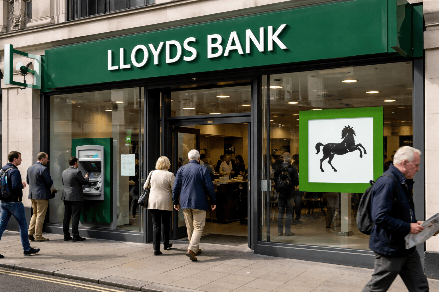 Lloyds shares hit 2008 high as H1 profit jumps 23%, BoE rate hike odds rise