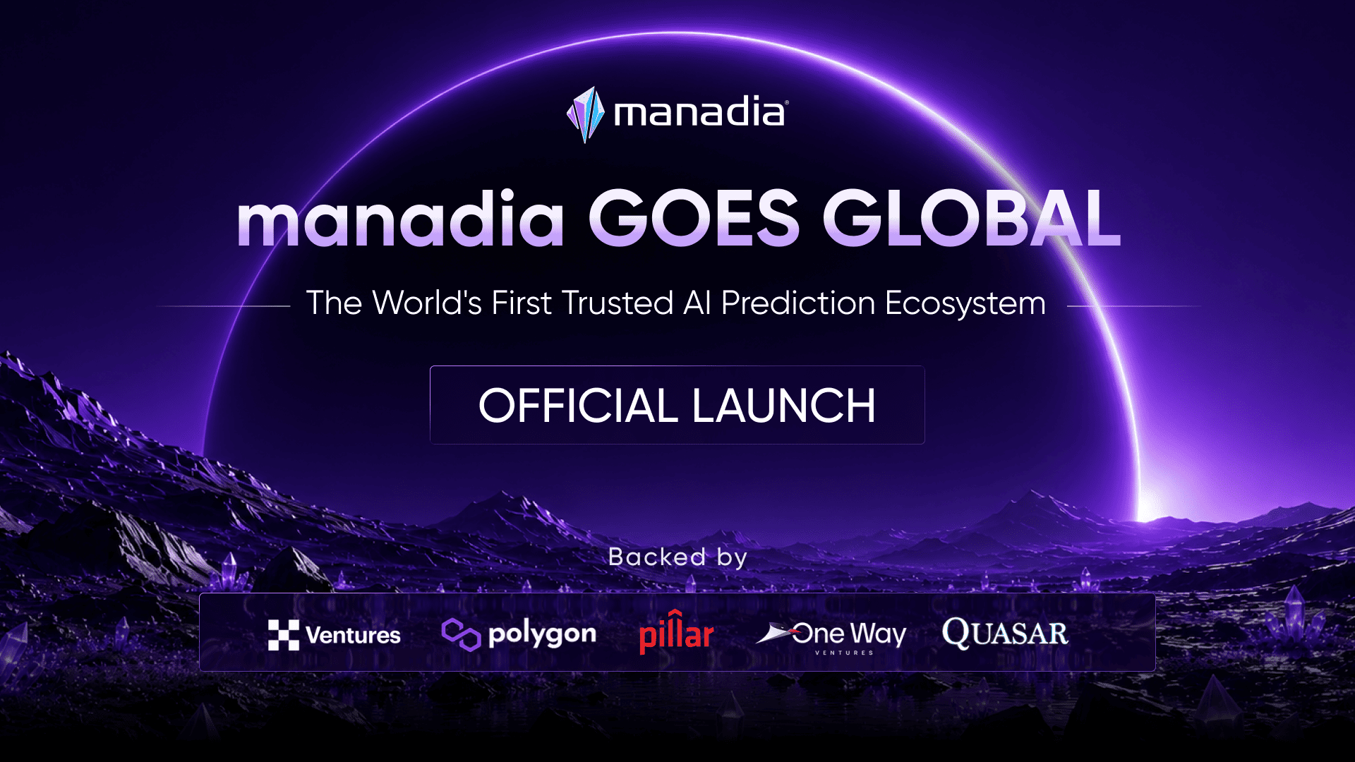 Manadia Launches as First AI-Native Prediction Ecosystem, Secures $7M in Funding
